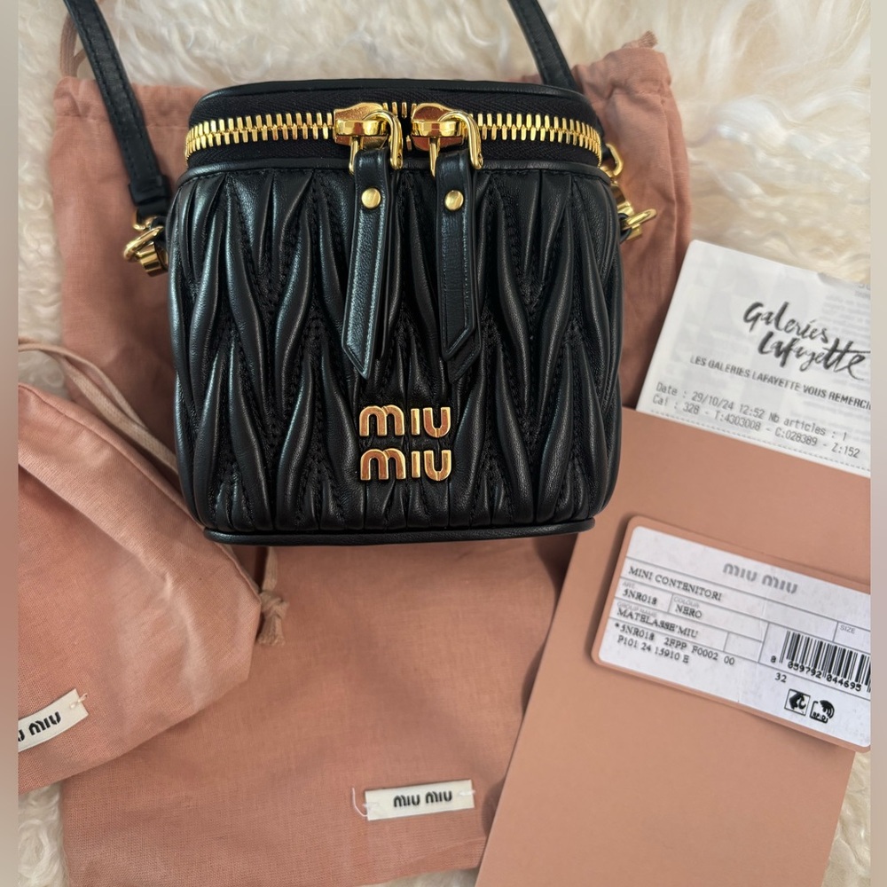 Miu Miu Leather Micro Bag